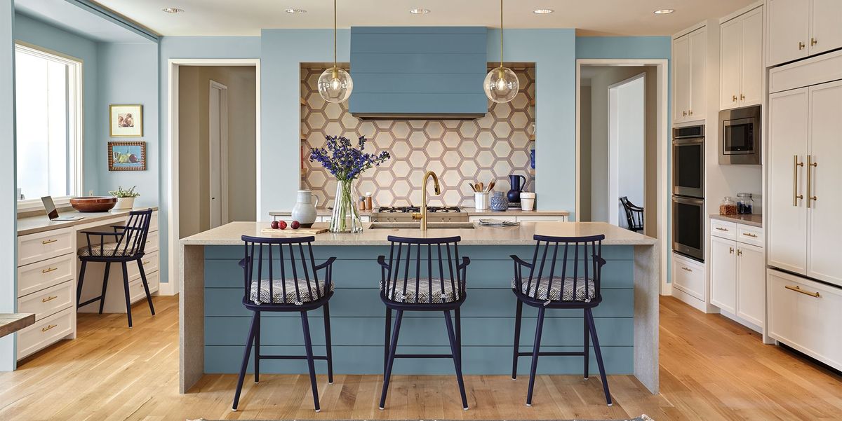 blue kitchen cabinets ideas