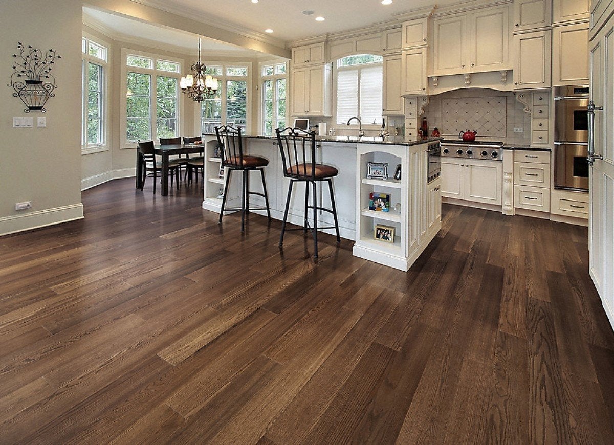 Engineered wood flooring