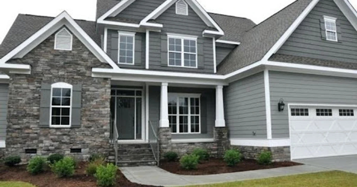 Modern Grey House Exterior Color Schemes