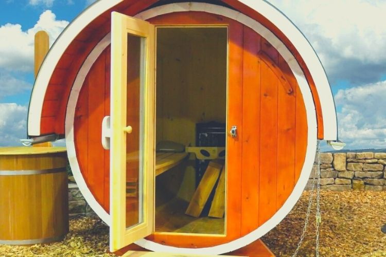 Outdoor Sauna Look